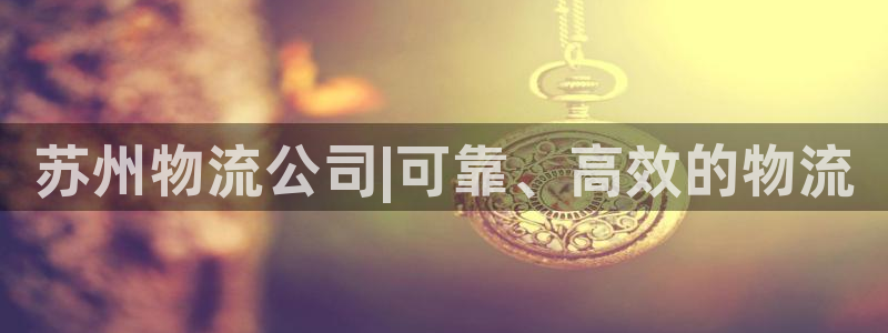28圈选28ng官网：苏州物流公司|