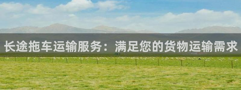 28圈.ccm：长途拖车运输服务：满