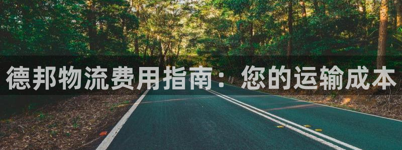 28圈.ccmpc预测：德邦物流费用