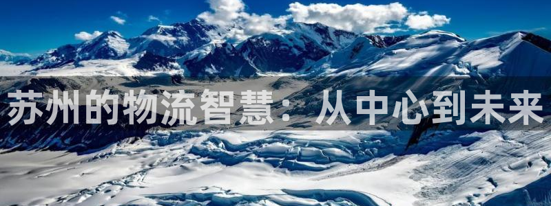 28圈注册流程：苏州的物流智慧：从中心到未来