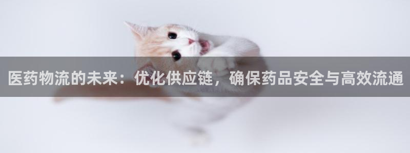 28圈麻将胡了爆分视频：医药物流的未来：优化供应链，确保药品