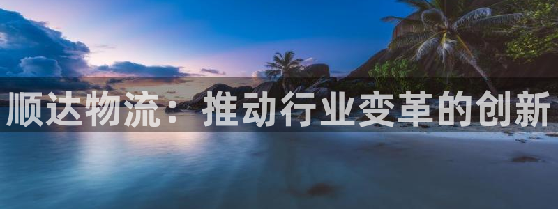 28圈登录流程：顺达物流：推动行业变
